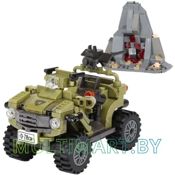 Конструктор XingBao XB-06010 Военный квадрацикл (347 деталей) картинка 3